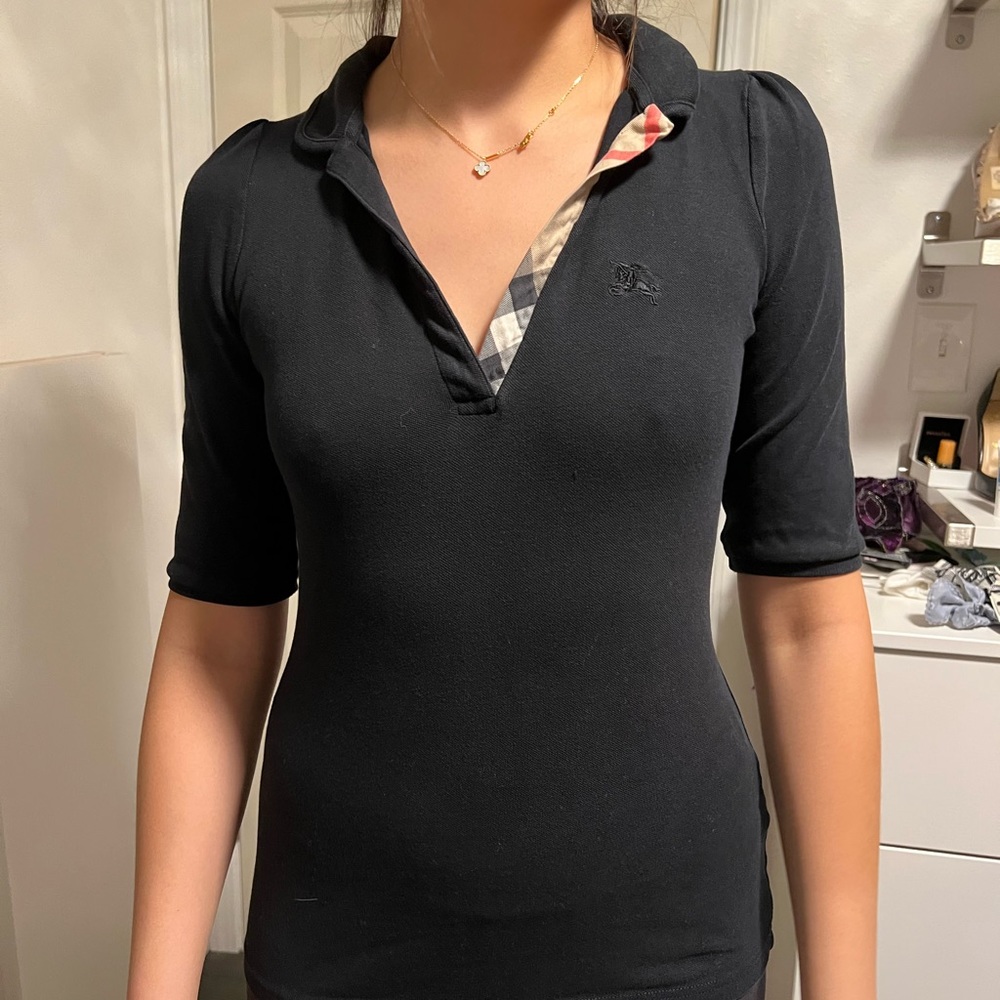 Burberry mid sleeve S black